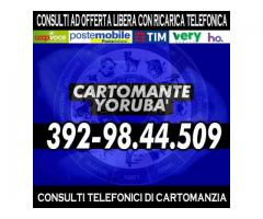 Consulto di Cartomanzia con offerta libera (ricarica telefonica) - Cartomante Yoruba'