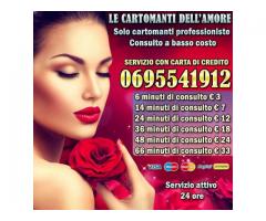 ♥ Consulto cartomanti a basso costo (a partire da € 3)