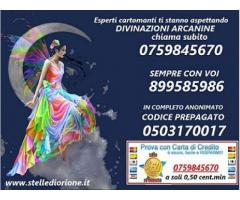 centro di cartomanzia professionale...CHIAMA 899585986  oppure postepay 075/9845670
