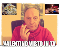 Valentino visto in tv consulto telefonico senza limite di tempo euro 30