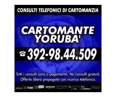 CHIAMA, CON I TAROCCHI TI SARÀ DATA RISPOSTA. YORUBA' IL CARTOMANTE