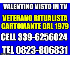 Valentino visto in tv veterano ritualista cartomante dal 1979
