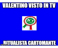 Valentino visto in tv cartomanzia e rituali dal 1979 NO GRATIS