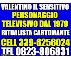 Valentino visto in tv cartomante ritualista europeo