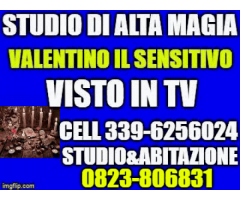 Valentino visto in tv cartomante ritualista europeo