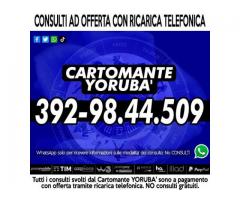 Cartomanzia telefonica professionale: il Cartomante YORUBA'