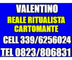 Valentino visto in tv cartomante ritualista europeo