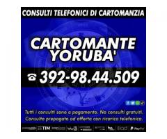 Lettura dei Tarocchi con il Cartomante YORUBA'