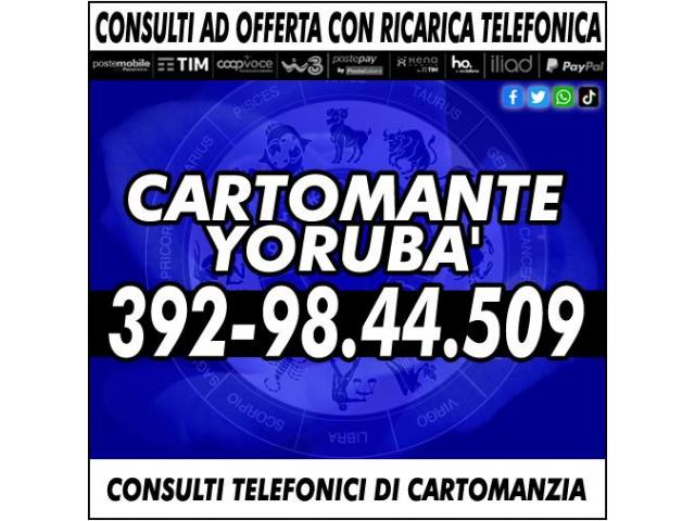 YORUBA' legge i Tarocchi - Consulto telefonico