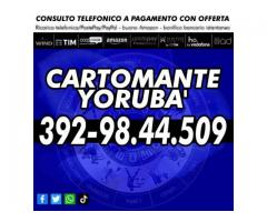 Anche in tutto il mese di Agosto consulti di Cartomanzia con il Cartomante YORUBA'