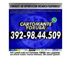 Componi il numero di cellulare del Cartomante YORUBA' e richiedi un consulto