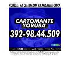 Componi il numero di cellulare del Cartomante YORUBA' e richiedi un consulto