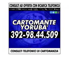 Un consulto con il Cartomante Yoruba' solo chiamando il numero di cellulare che visualizzi in foto