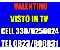 Valentino visto in tv ritualista cartomante