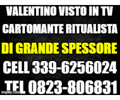 Valentino cartomante ritualista europeo 339-6256024 studio 0823-806831
