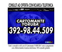 LA MIGLIORE CARTOMANZIA AL TELEFONO E' QUELLA DEL CARTOMANTE YORUBA'