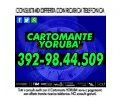 Un consulto con il Cartomante Yoruba' solo chiamando il numero di cellulare che visualizzi in foto