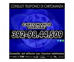 Entra in contatto telefonico con il Cartomante YORUBÀ