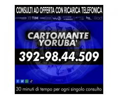 Un consulto con il Cartomante Yoruba' solo chiamando il numero di cellulare che visualizzi in foto