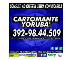 Basso Costo con la Cartomanzia del Cartomante YORUBA'