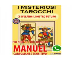 LA MIGLIORE  CARTOMANZIA AL TELEFONO. CHIAMA MAGO MANUEL.cartomante-sensitivo