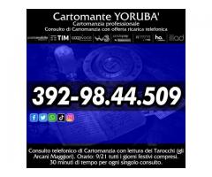LA VERA CARTOMANZIA E' SOLO QUELLA CON OFFERTA LIBERA: il CARTOMANTE YORUBA'