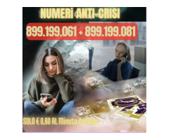Numeri anti - crisi 899.199.081 e 899.199.061