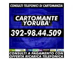 Cartomanzia telefonica professionale: il Cartomante YORUBA'