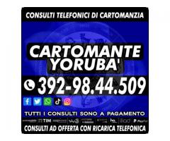 Non avere paura del domani: contatta il Cartomante YORUBA'