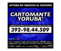 YORUBA' il Cartomante legge i Tarocchi telefonicamente