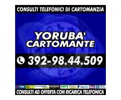 YORUBA' il Cartomante legge i Tarocchi telefonicamente