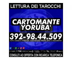 Problemi? Chiedi consiglio ai Tarocchi del Cartomante YORUBA'