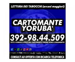 Chiama il Cartomante Yorubà...fidati, non te ne pentirai!