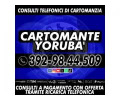 Consulto telefonico con il Cartomante YORUBA'