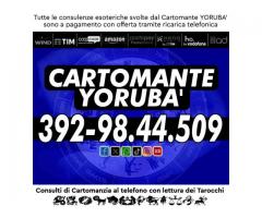 QUALITA’ & CHIAREZZA contraddistinguono i consulti del Cartomante YORUBA’