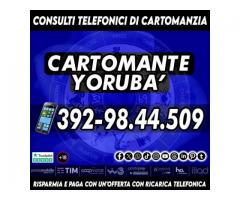 Prova il consulto con il Cartomante YORUBA