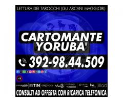 Richiedi subito 1 consulto di Cartomanzia con Yorubà