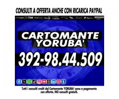Vuoi ottenere una visione chiara della tua vita? contatta il Cartomante YORUBA'