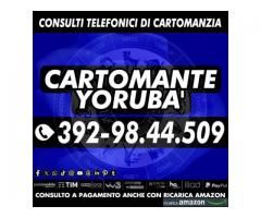 Con il Cartomante YORUBA' sono garantite soluzioni al 100%