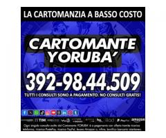 Con il Cartomante YORUBA' sono garantite soluzioni al 100%