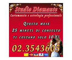Cartomanzia professionale - 25 minuti di consulto con 10 €