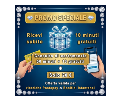 Ricarica 20 €: ricevi subito 10 minuti gratuiti