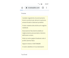 Domanda gratuita a Fata Zarema